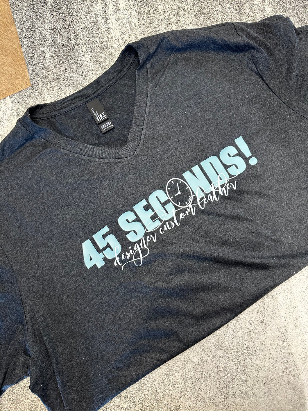 45 Seconds T Shirt Mint Logo