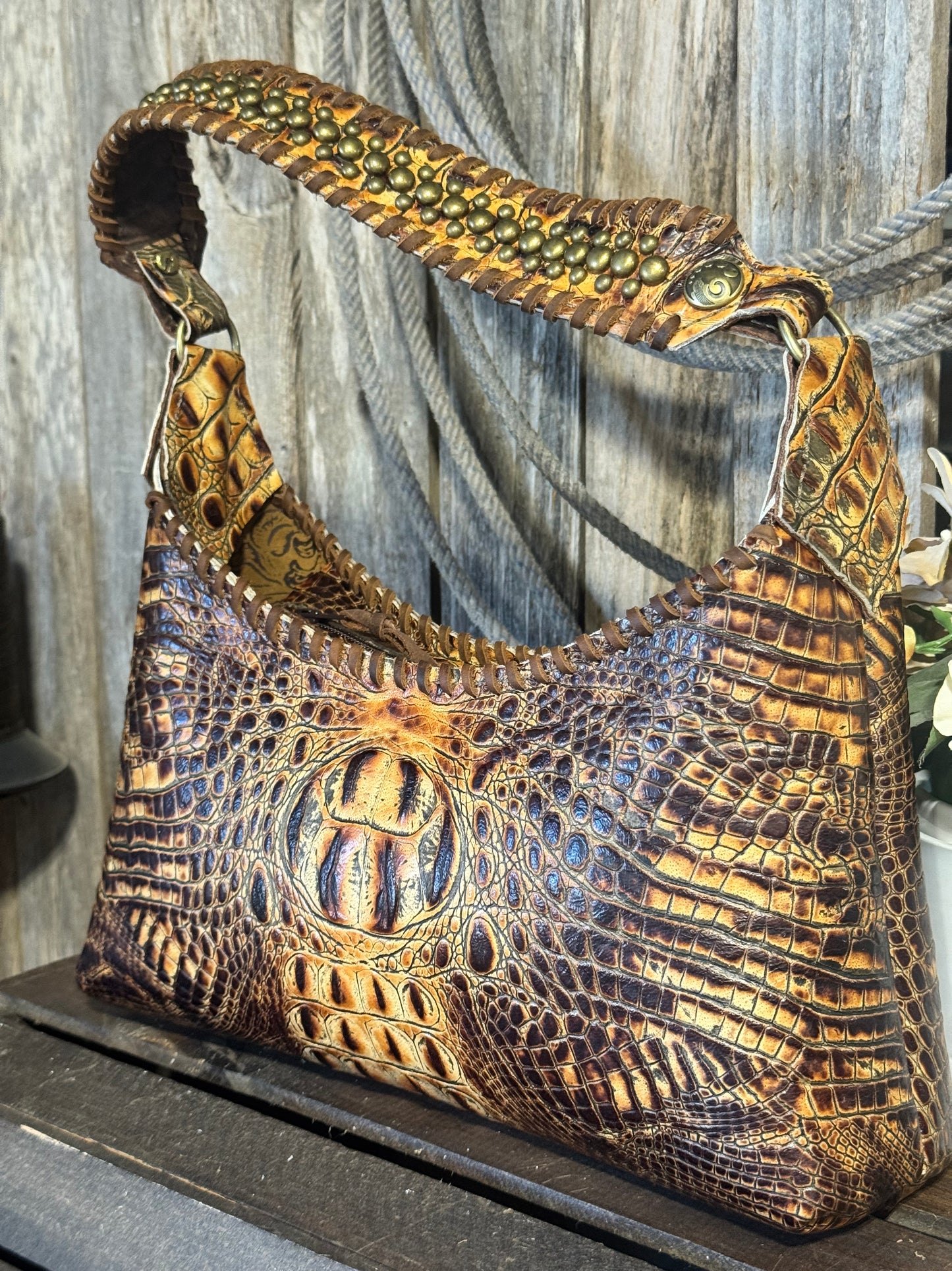 Little Rebel Mustard Croc