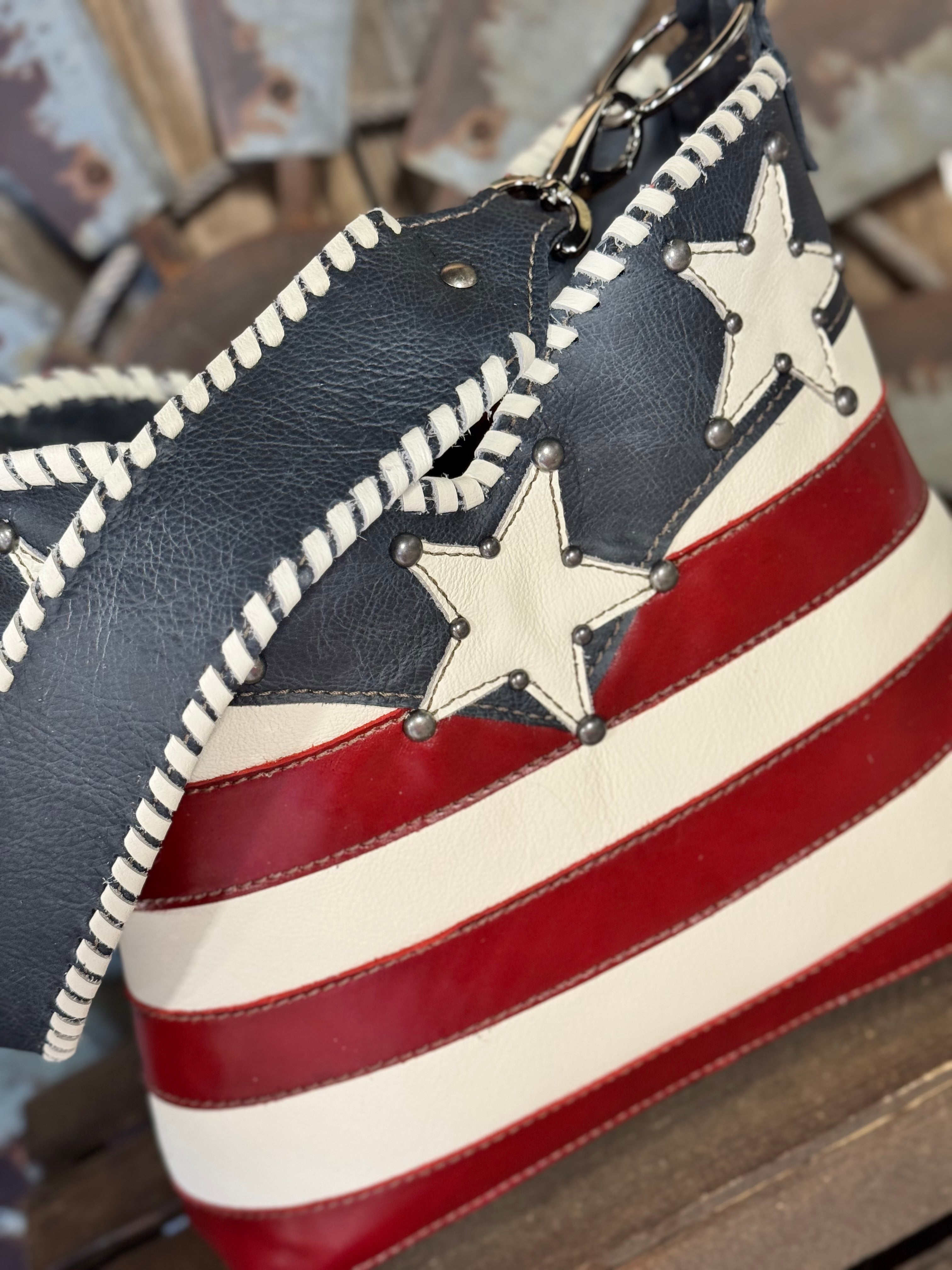 Medium Boot Top USA w/out Fringe