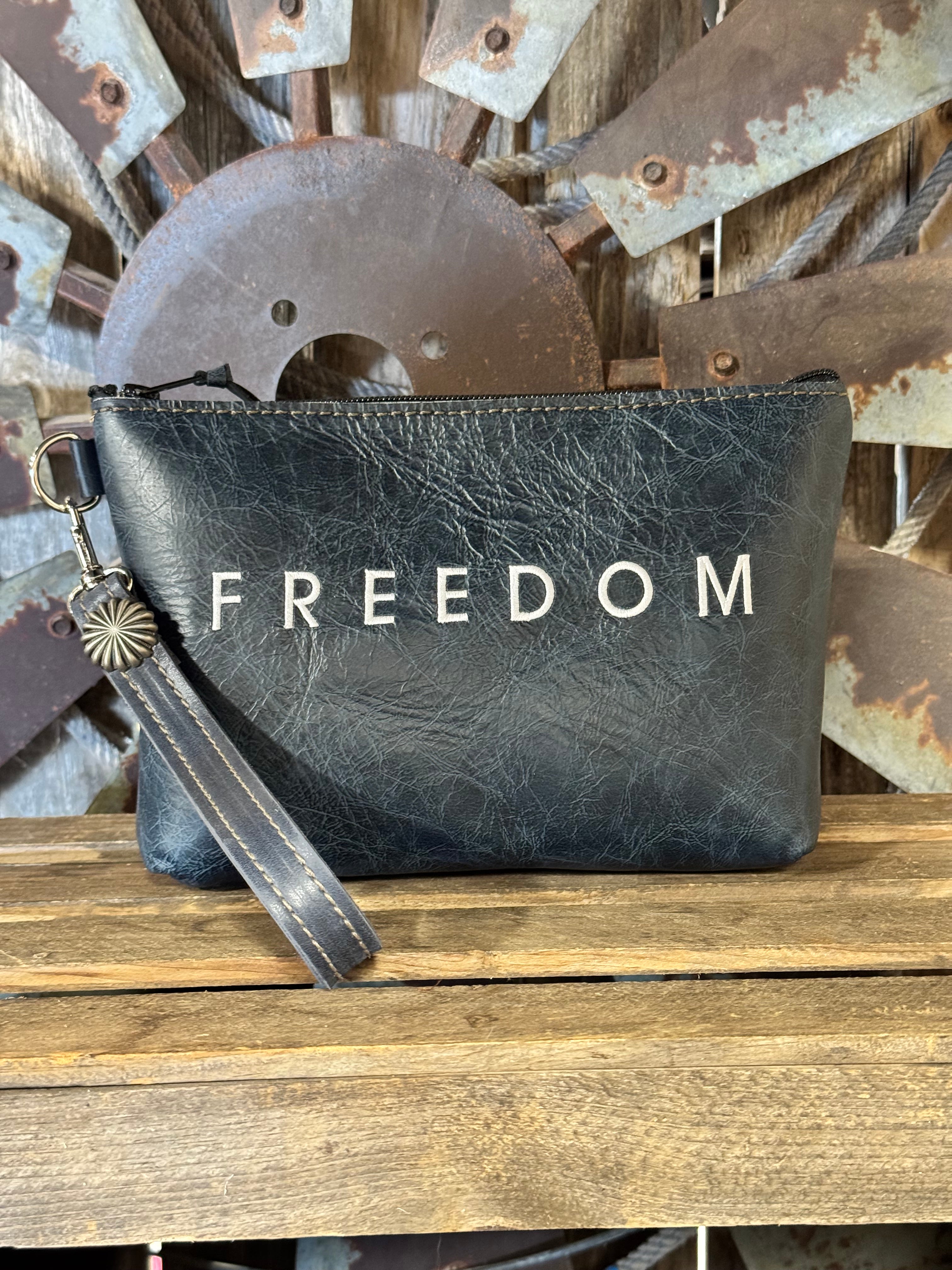 FREEDOM Makeup Bag- Navy