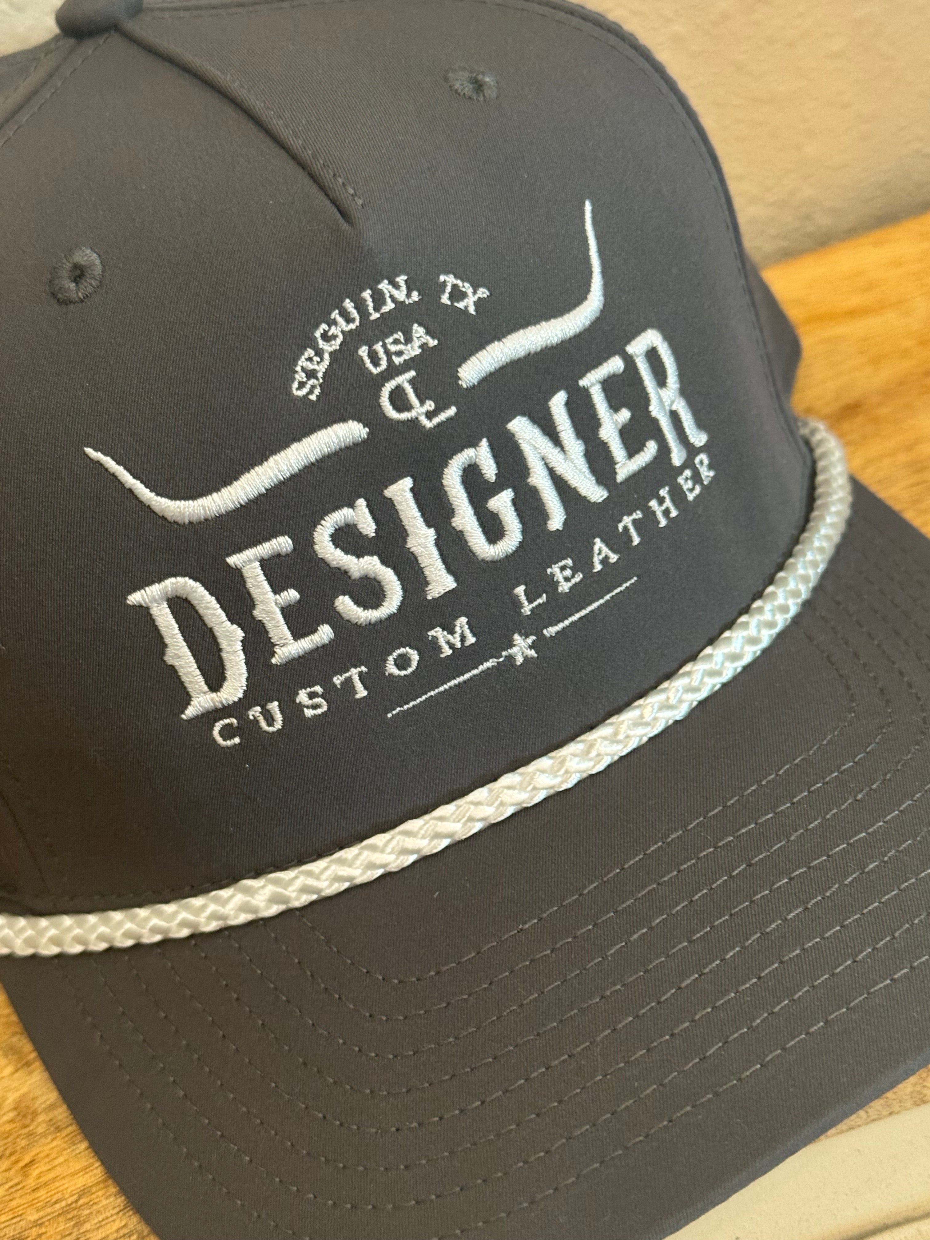 Richardson 258 Cap Charcoal w/White