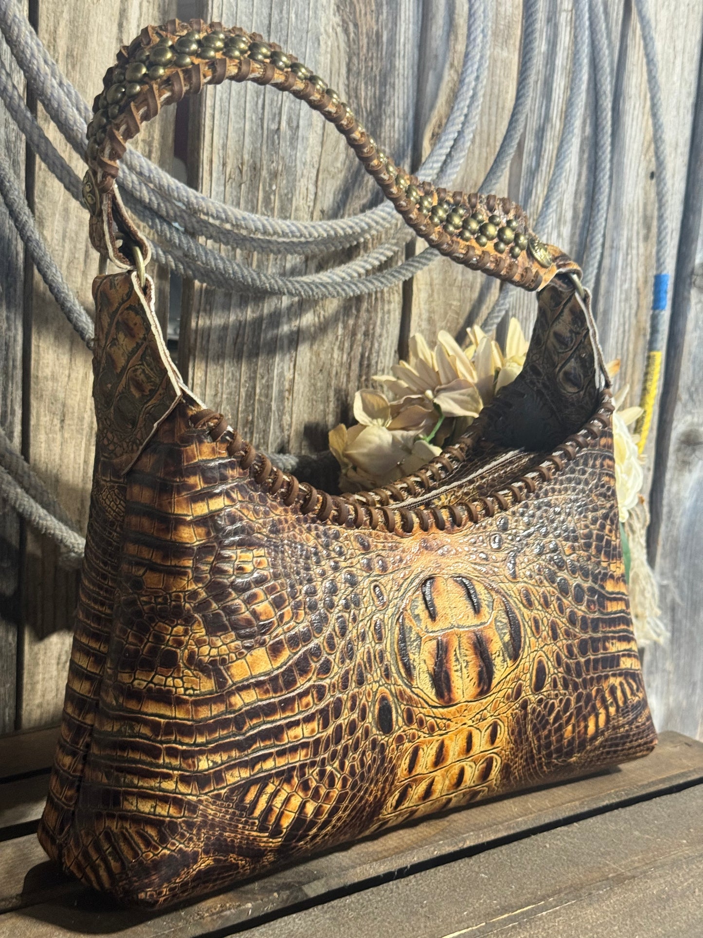 Little Rebel Mustard Croc