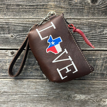 Load image into Gallery viewer, Small Love Texas Makeup Bag

