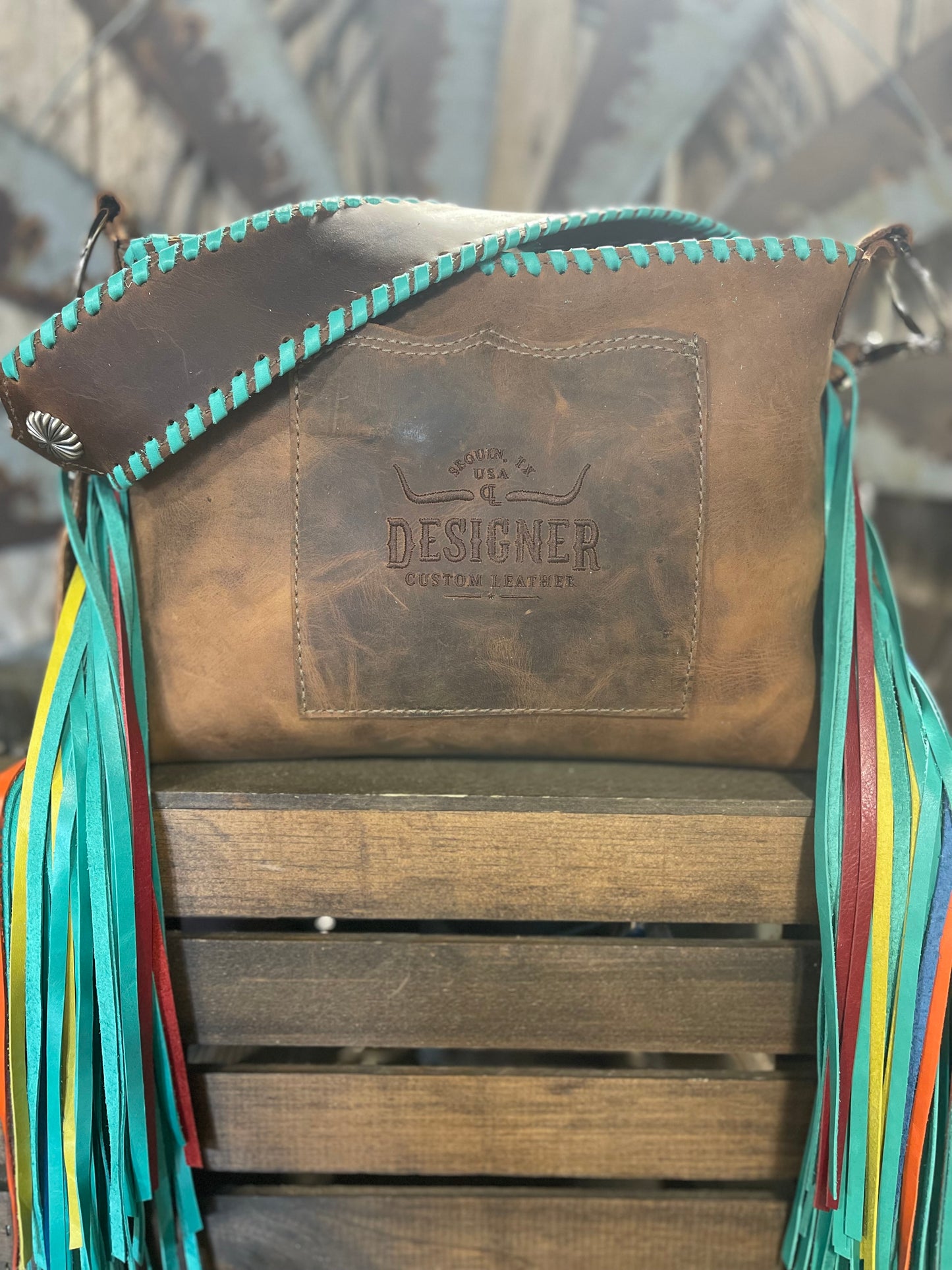 Tiny Short Tejas Boot Bag #7797