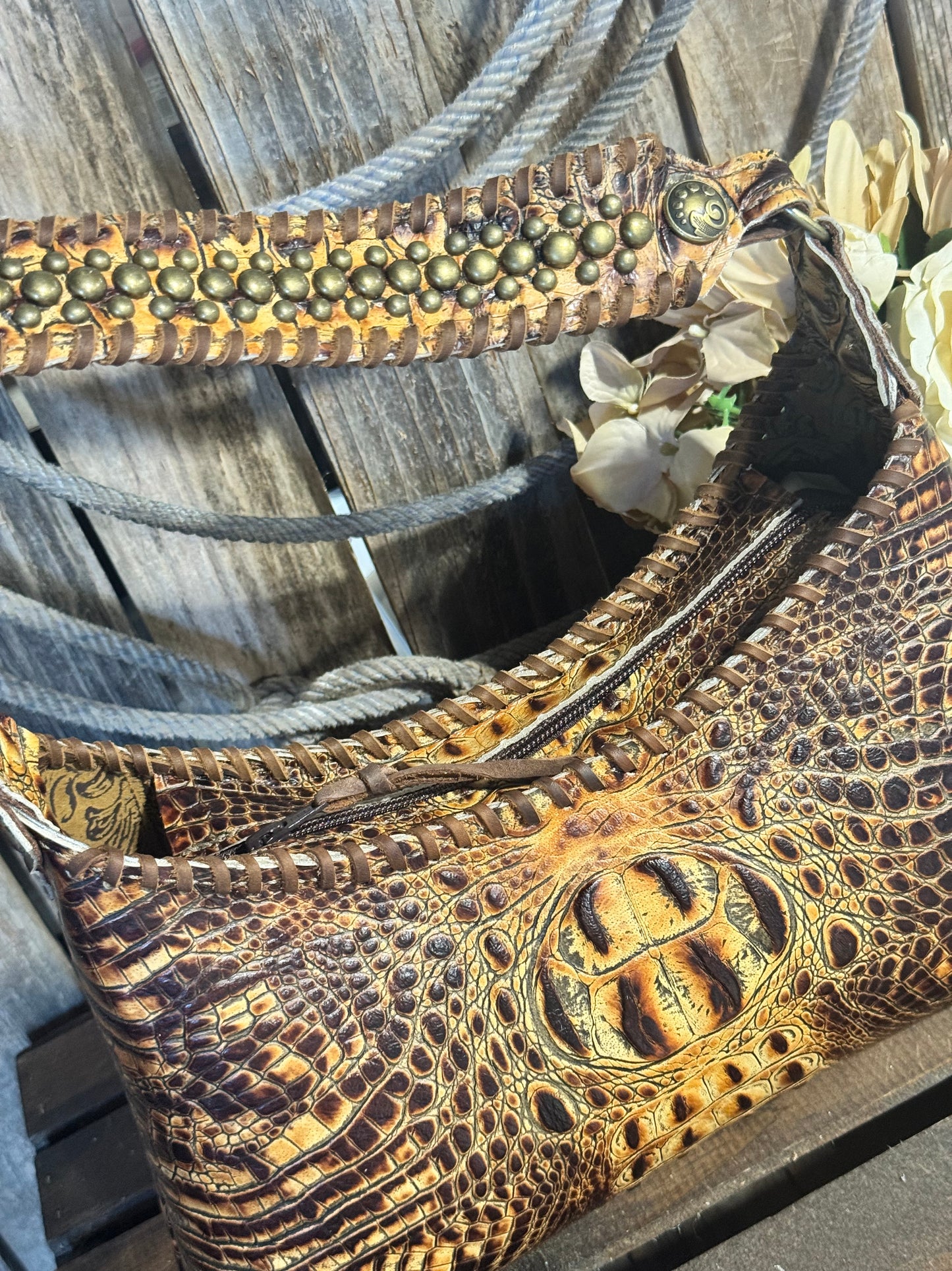 Little Rebel Mustard Croc