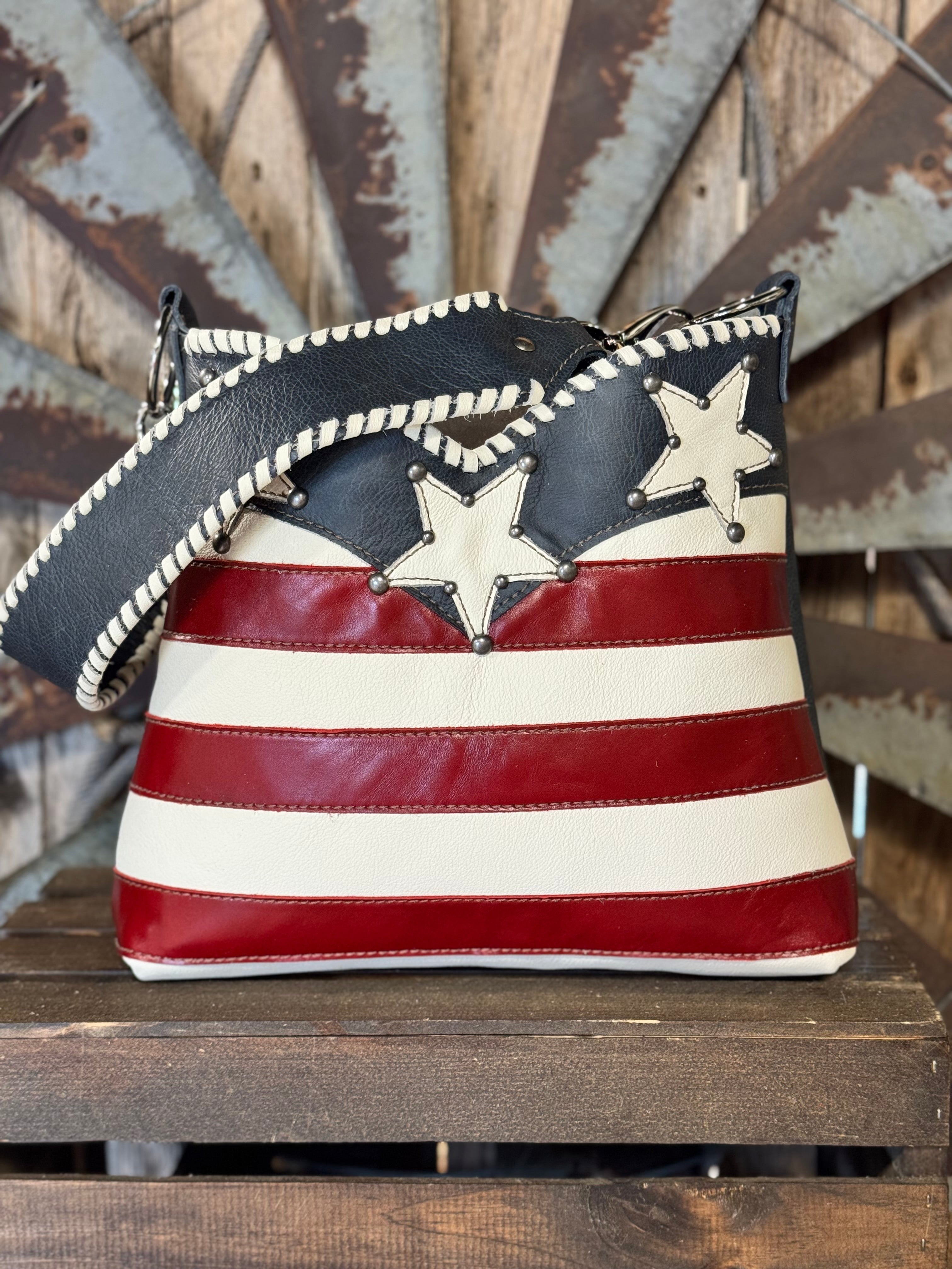 Medium Boot Top USA w/out Fringe