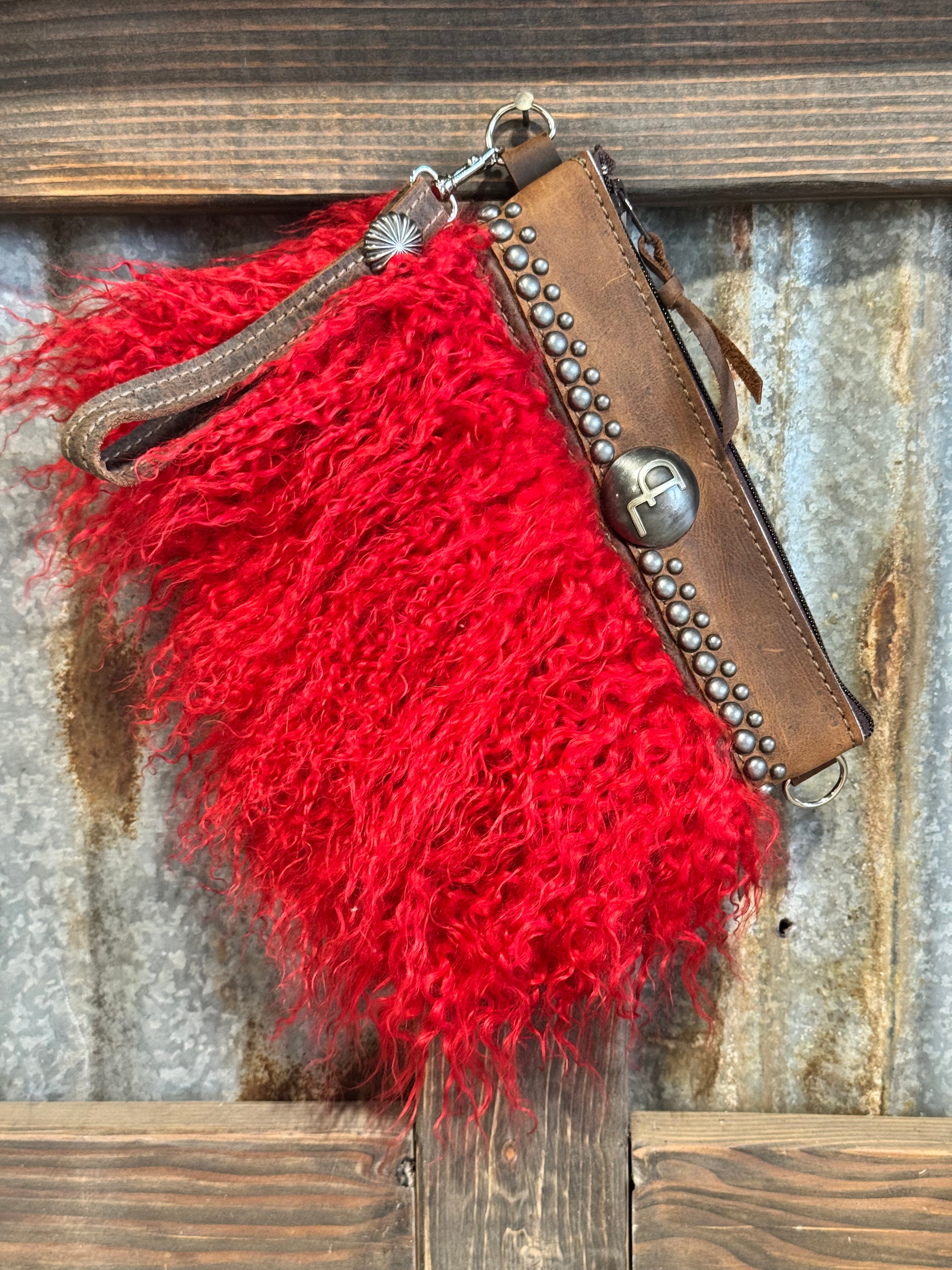 Red Lamb Mother Bucker w/DCL Concho