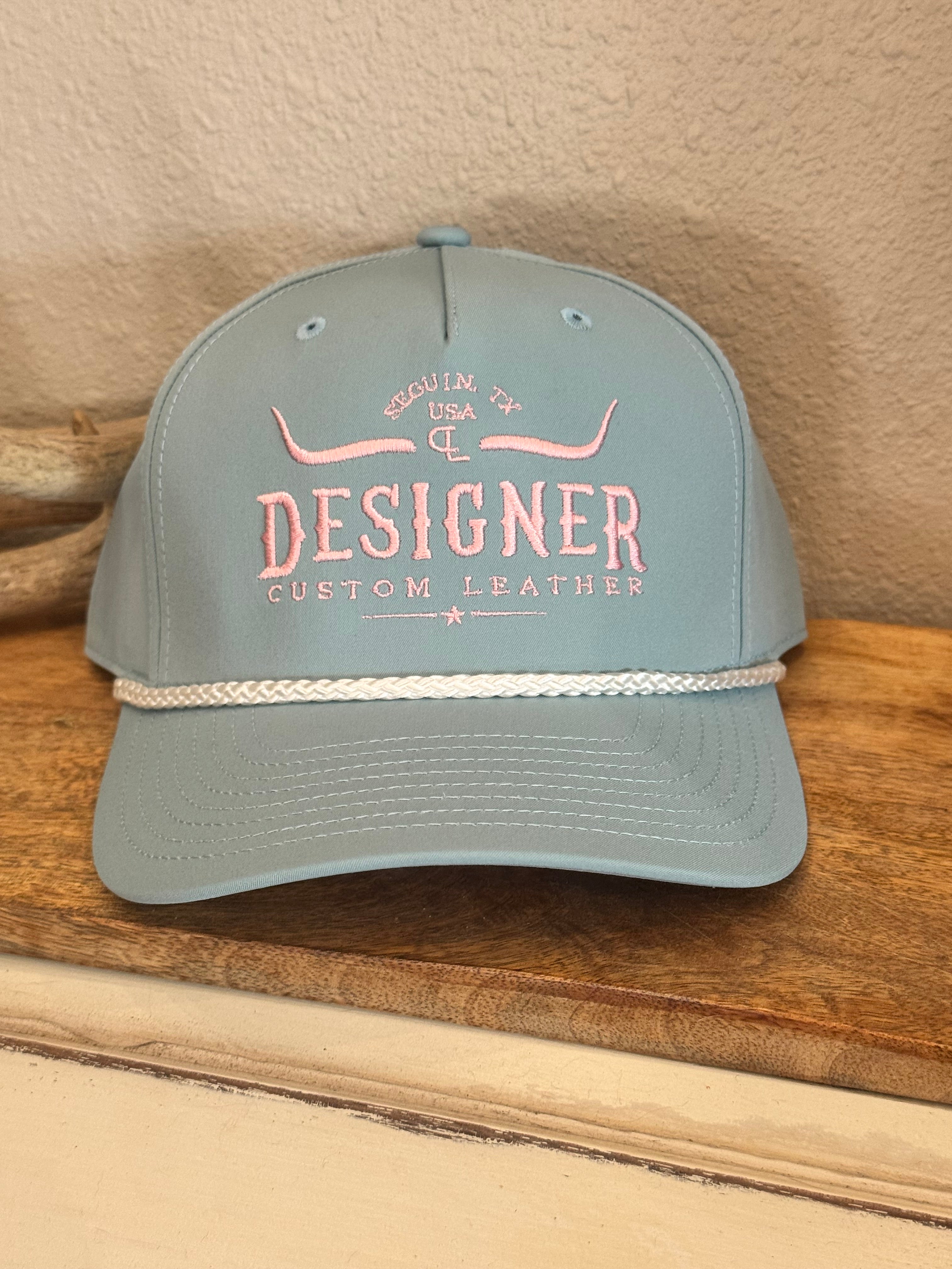 Richardson 258 Cap Smoke Blue w/Light Pink