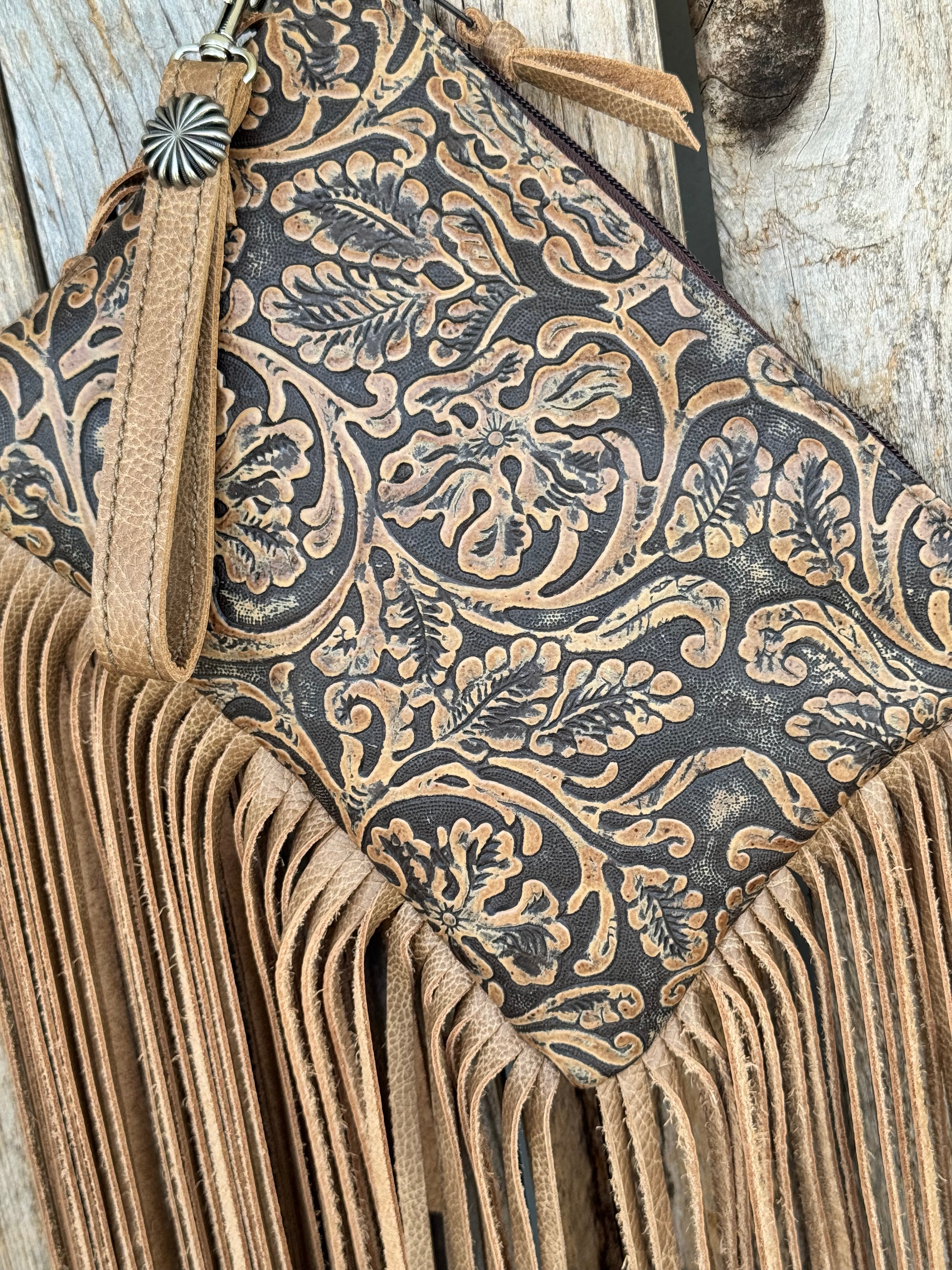 Mother Bucker Camel Indios with Fringe