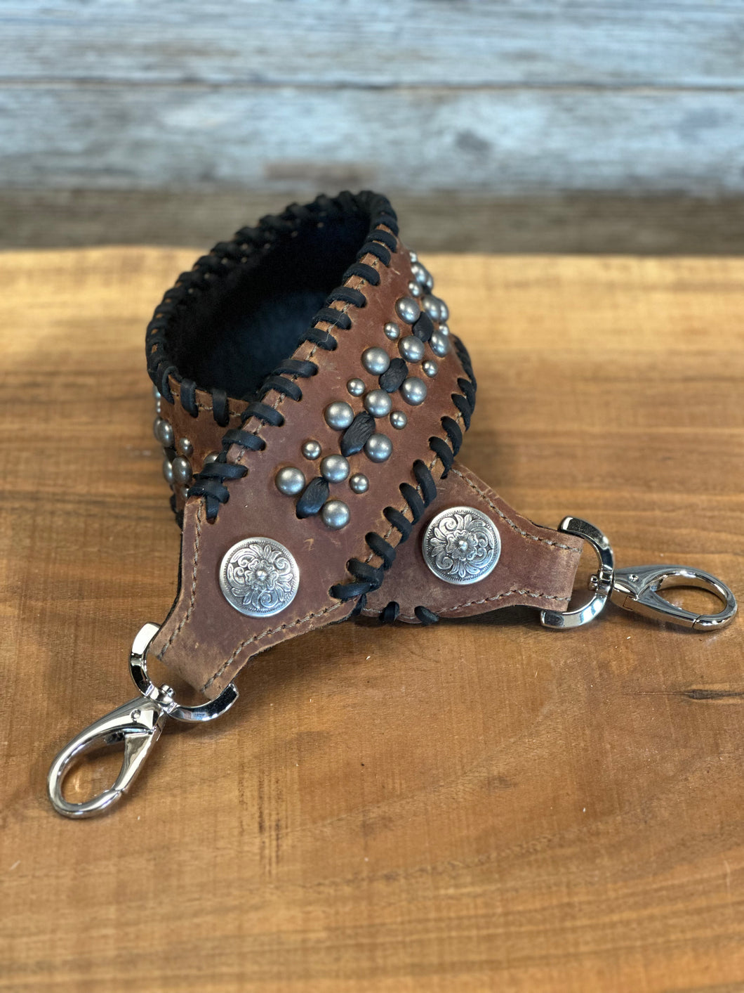 Black w/Silver Boujee Shoulder Strap