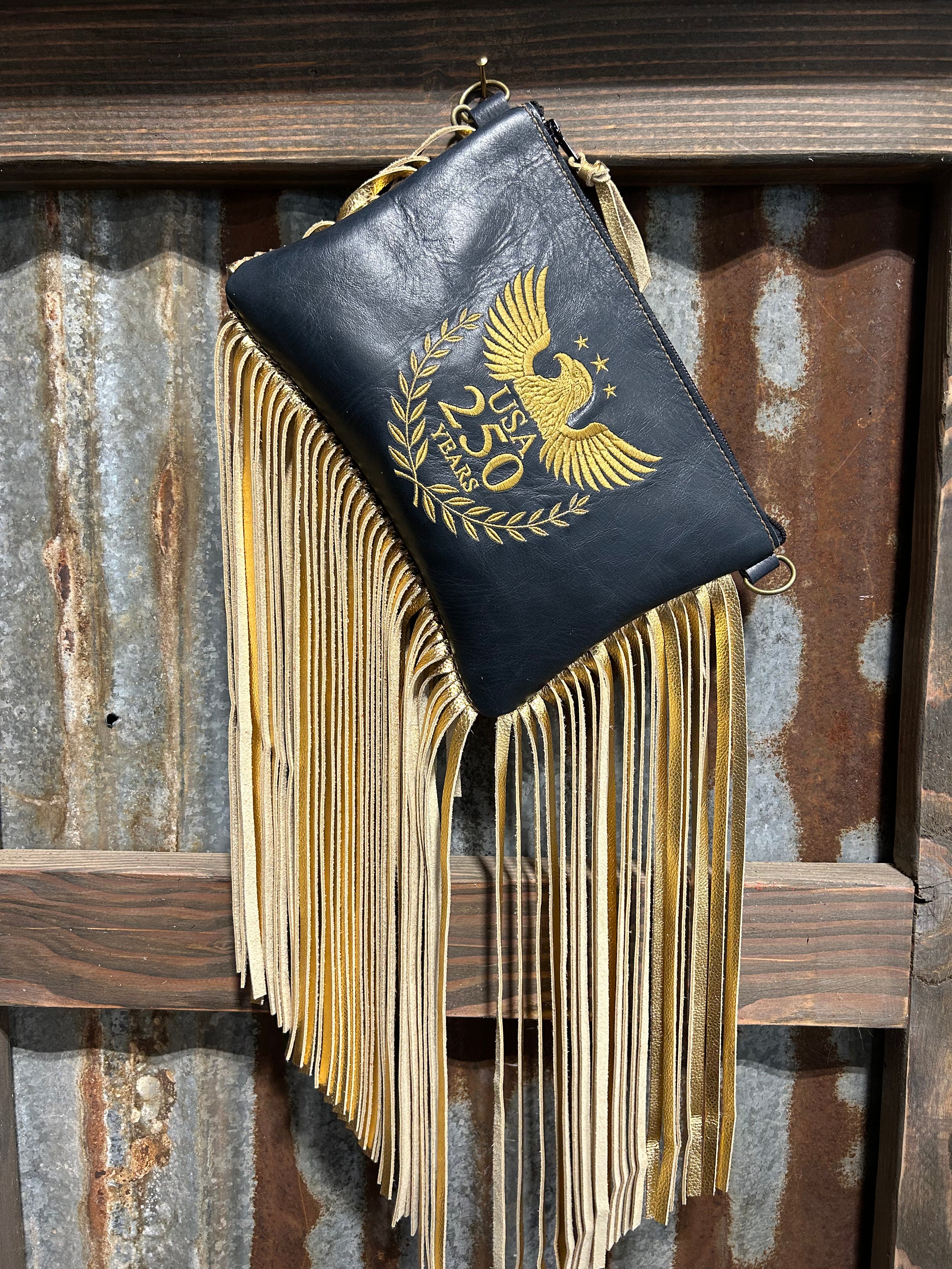 Navy and Gold 250 America Mother Bucker