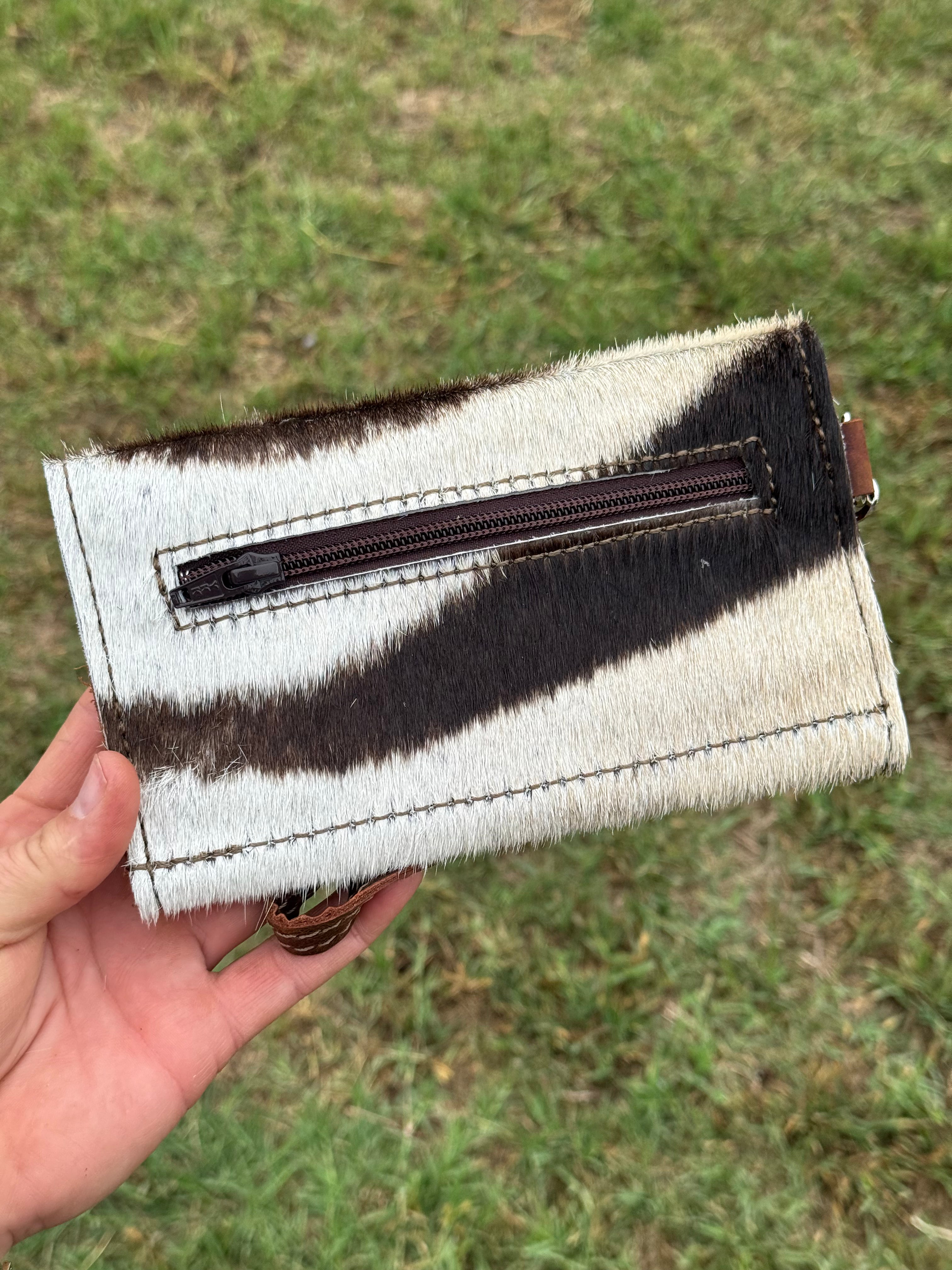 Zebra Trifold Wallet 2
