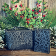 Small Black Leopard Makeup Bag and Card Holder Set