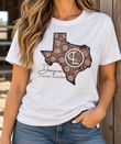 White Texas Logo T-Shirt