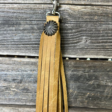 Load image into Gallery viewer, New Buckskin Tassel with Concho
