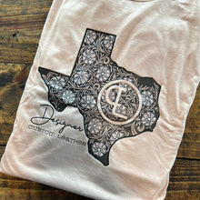 Load image into Gallery viewer, Peach Texas Logo T-Shirt
