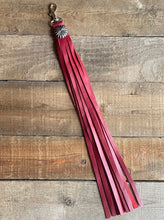 Load image into Gallery viewer, Red Tassel with Concho
