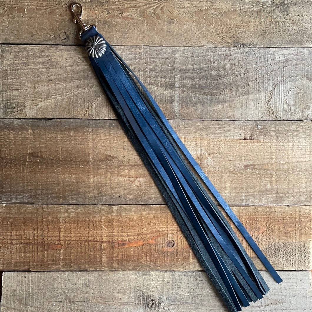 Navy Tassel with Concho